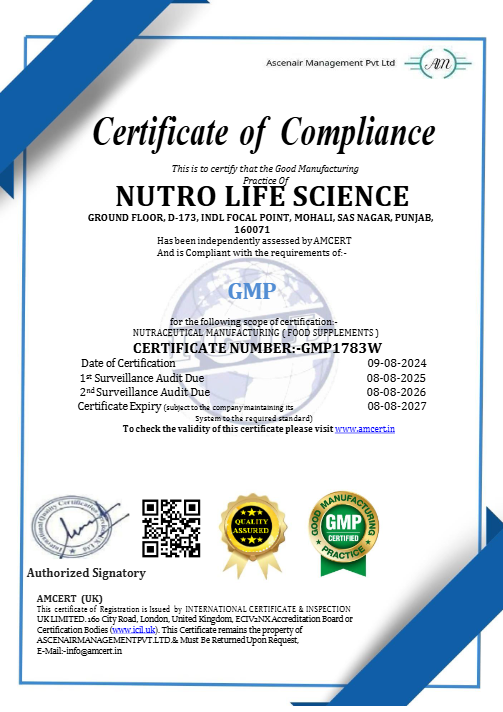 GMP Certified